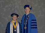 Mr. Eric Wilber, Student trustee, Dr. William L. Perry, President