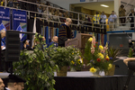 Dr. H. Ray Hoops, Honorary degree recipient, charge to the class by Beverly J. Cruse