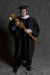 Dr. William J. Searle, Commencement marshal