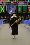 Dr. Mary Anne Hanner, Commencement marshal by Beverly J. Cruse
