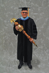 Mr. Richard K. Crome, Commencement marshal by Beverly J. Cruse