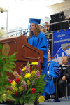 Ms. Michelle L. Murphy, Student body president by Beverly J. Cruse