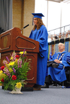 Ms. Michelle L. Murphy, Student body president by Beverly J. Cruse