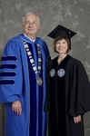 Dr. William L. Perry, President, Mrs. Julie Nimmons, Honorary Degree Recipient