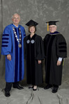 Dr. William L. Perry, President, Mrs. Julie Nimmons, Honorary Degree Recipient, Mr. Robert Corn-Revere, Honorary Degree Recipient