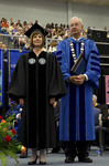 Mrs. Julie Nimmons, Honorary Degree Recipient, Dr. William L. Perry, President