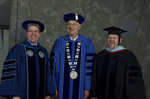 Mr. Joseph R. Dively, Board of Trustees, Dr. William L. Perry, President, Dr. John Dively, Associate Professor 