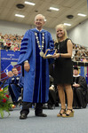 Dr. William L. Perry, President, Ms. Jaclyn L. Carstens, Livingston Lord Scholar Recipient by Beverly J. Cruse