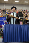 Dr. Norman A. Garrett, Commencement Marshal by Beverly J. Cruse