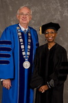 Dr. William L. Perry, President, Dr. Gwendolyn J. Dungy, Honorary Degree Recipient by Beverly J. Cruse