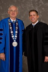 Dr. William L. Perry, President, Mr. Sean Payton, Honorary Degree Recipient