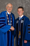 Dr. William L. Perry, President, Mr. Jarrod T. Scherle, Student BOT