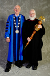 Dr. William L. Perry, President, Mr. Jeffrey Boshart, Commencement Marshal by Beverly J. Cruse