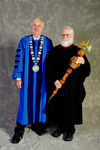 Dr. William L. Perry, President, Mr. Jeffrey Boshart, Commencement Marshal by Beverly J. Cruse