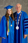 Ms. Katherine Ozark, Student Speaker, Dr. William L. Perry, President by Beverly J. Cruse