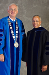 Dr. William L. Perry, President, Dr. Al Bowman, Commencement Speaker by Beverly J. Cruse