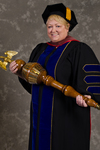 Dr. Linda S. Ghent, Commencement Marshal by Beverly J. Cruse