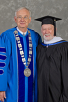 Dr. William Perry, University President, Mr. V. Gene Myers, Honorary Degree Recipient by Beverly J. Cruse