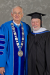 Dr. William Perry, University President, Mr. V. Gene Myers, Honorary Degree Recipient by Beverly J. Cruse