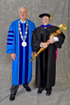 Dr. William L. Perry, University President, Dr. Robert P. Bates, Commencement Marshal -- 3pm Session by Beverly J. Cruse
