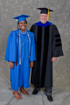 Ms. Brittany A. William, Student Speaker, Dr. William C. Minnis, Student Speaker Mentor by Beverly J. Cruse
