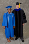Ms. Brittany A. William, Student Speaker, Dr. William C. Minnis, Student Speaker Mentor by Beverly J. Cruse
