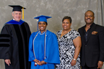 Ms. Brittany A. William, Student Speaker, Dr. William C. Minnis, Student Speaker Mentor & Family by Beverly J. Cruse