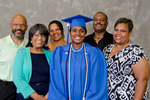 Ms. Brittany A. William, Student Speaker, & Family by Beverly J. Cruse