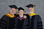Dr. Gary Fritz, Commencement Marshal & Dr. Ann H. Fritz by Beverly J. Cruse