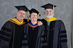 Dr. Gary Fritz, Commencement Marshal & Dr. Ann H. Fritz by Beverly J. Cruse