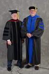 Dr. Stephen King, Faculty Marshal & Dr. Rodney Marshall, Faculty Marshal by Beverly J. Cruse