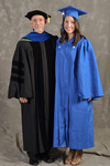 Dr. Rick Roberts, Chair & Ms. Rachel Durante, Student Commencement Speaker by Beverly J. Cruse