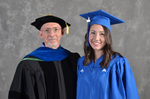 Dr. Rick Roberts, Chair & Ms. Rachel Durante, Student Commencement Speaker by Beverly J. Cruse
