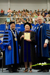 President Glassman, Linda Ghent, Provost Lord by Beverly J. Cruse
