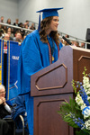 Ms. Tara Puterbaugh, Student Speaker by Beverly Cruse