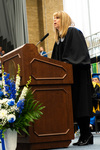 Dr. David Glassman, University President, Cole Hoover, Lord Scholar by Beverly Cruse