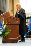 Dr. David Glassman, University President, Cole Hoover, Lord Scholar by Beverly Cruse