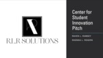 RLR Solutions: How to Improve the Center for Student Innovation by Raven L. Ramsey and Rhonda L. Rogers