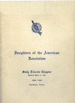 DAR Sally Lincoln Chapter 1958-1959