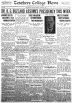 Daily Eastern News: October 03, 1933 by Eastern Illinois University