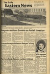 Daily Eastern News: April 06, 1981 by Eastern Illinois University
