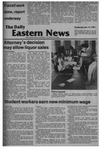 Daily Eastern News: January 14, 1981 by Eastern Illinois University