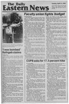 Daily Eastern News: April 13, 1982 by Eastern Illinois University