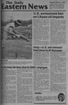 Daily Eastern News: March 11, 1982 by Eastern Illinois University