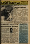 Daily Eastern News: October 10, 1985 by Eastern Illinois University