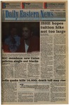 Daily Eastern News: October 01, 1993 by Eastern Illinois University