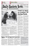 Daily Eastern News: December 12, 1994 by Eastern Illinois University