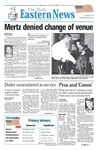 Daily Eastern News: March 20, 2002 by Eastern Illinois University
