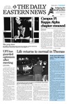 Daily Eastern News: November 19, 2002 by Eastern Illinois University