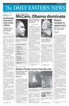 Daily Eastern News: February 13, 2008 by Eastern Illinois University